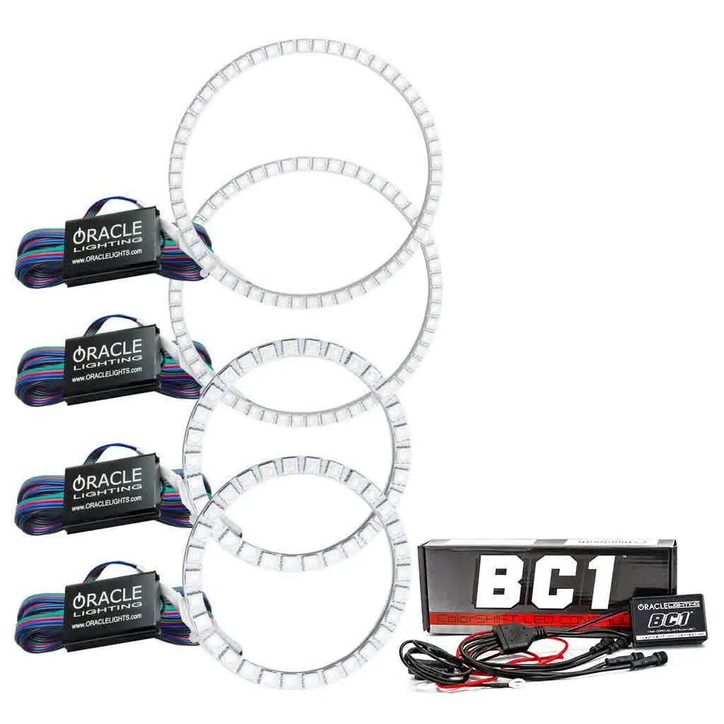 Oracle LED Headlight Halo Kit Chevy Avalanche (2002-2006) Multicolored