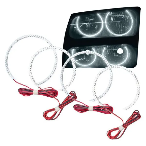 Oracle LED Headlight Halo Kit Chevy Avalanche (2002-2006) Multicolored