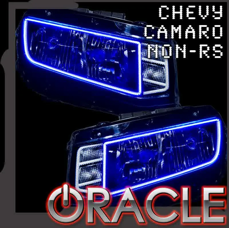 Oracle LED Headlight Halo Kit Chevy Camaro Non-RS (2014-2015) [Square Style] Multicolored