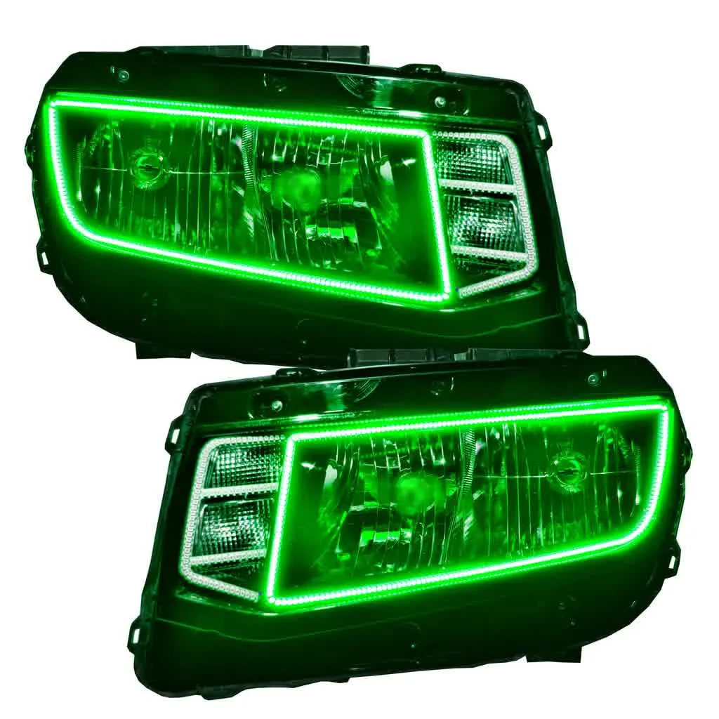 Oracle LED Headlight Halo Kit Chevy Camaro Non-RS (2014-2015) [Square Style] Multicolored
