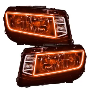 Oracle LED Headlight Halo Kit Chevy Camaro Non-RS (2014-2015) [Square Style] Multicolored