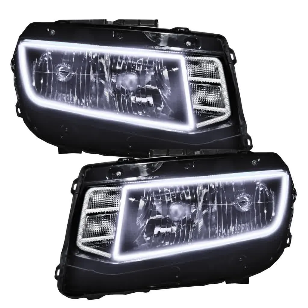 Oracle LED Headlight Halo Kit Chevy Camaro Non-RS (2014-2015) [Square Style] Multicolored