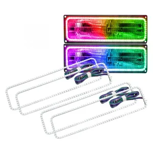 Oracle LED Headlight Halo Kit Chevy CK Truck (1987-1999) Multicolored