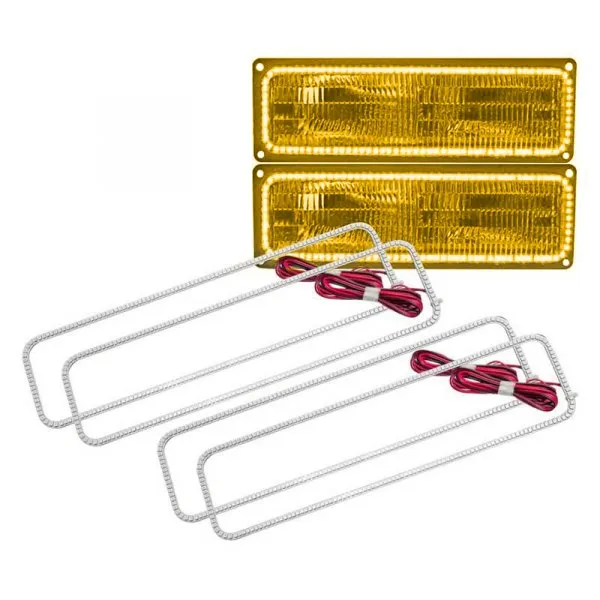 Oracle LED Headlight Halo Kit Chevy CK Truck (1987-1999) Multicolored