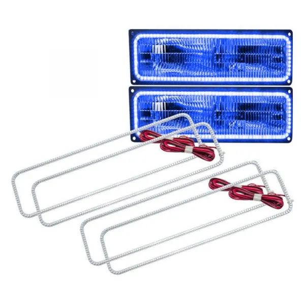 Oracle LED Headlight Halo Kit Chevy CK Truck (1987-1999) Multicolored
