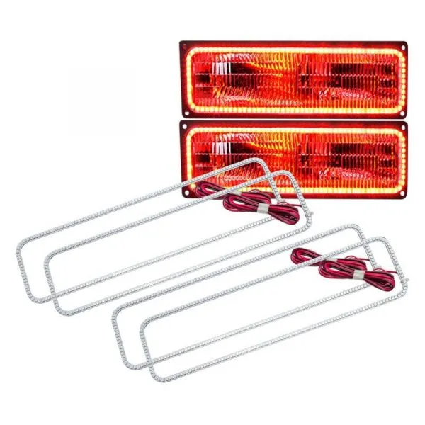 Oracle LED Headlight Halo Kit Chevy CK Truck (1987-1999) Multicolored