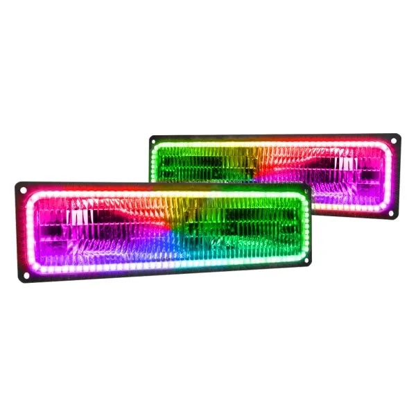 Oracle LED Headlight Halo Kit Chevy CK Truck (1987-1999) Multicolored