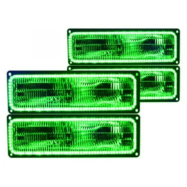 Oracle LED Headlight Halo Kit Chevy CK Truck (1987-1999) Multicolored