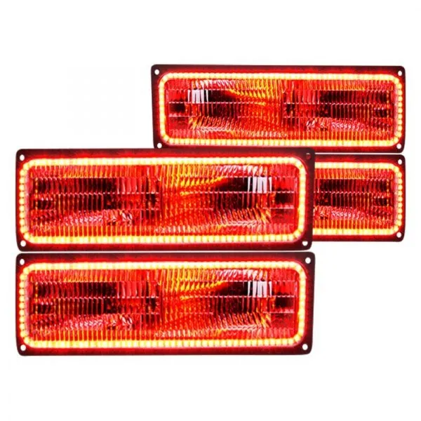 Oracle LED Headlight Halo Kit Chevy CK Truck (1987-1999) Multicolored