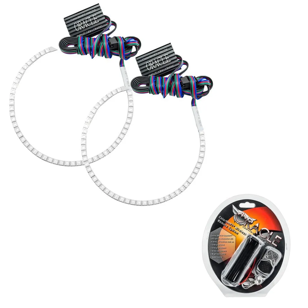 Oracle LED Headlight Halo Kit Chrysler Aspen (2007-2008) Multicolored