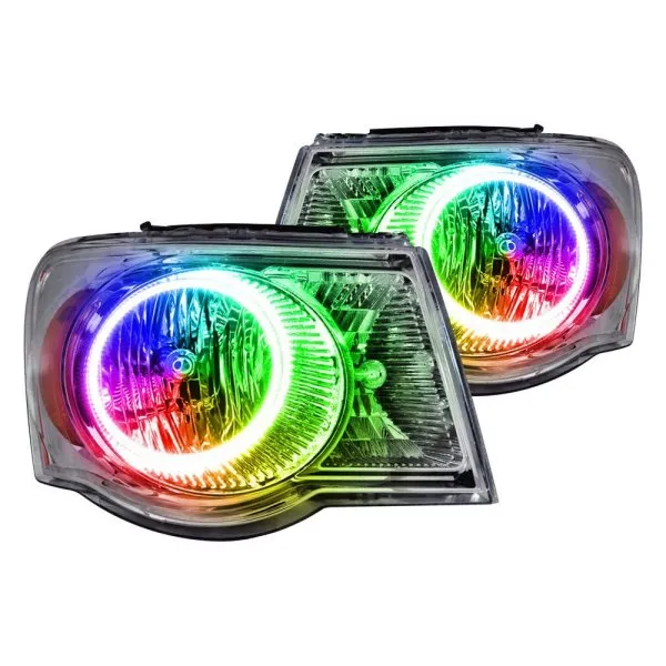 Oracle LED Headlight Halo Kit Chrysler Aspen (2007-2008) Multicolored