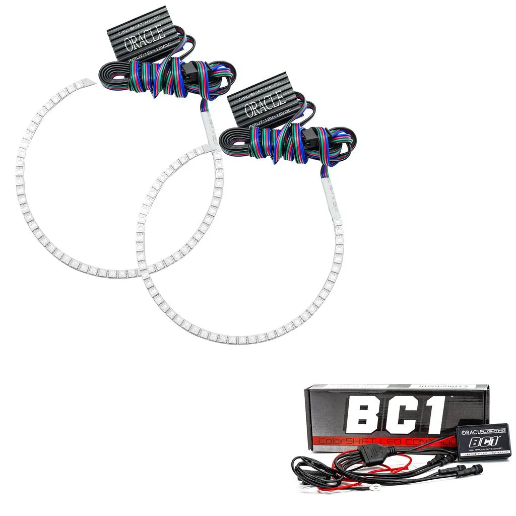 Oracle LED Headlight Halo Kit Chrysler Aspen (2007-2008) Multicolored