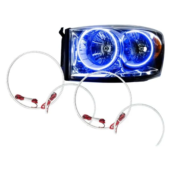 Oracle LED Headlight Halo Kit Dodge Ram (2006-2008) Multicolored