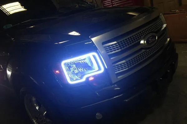 Oracle LED Headlight Halo Kit Ford F150 / Raptor (2009-2014) Multicolored