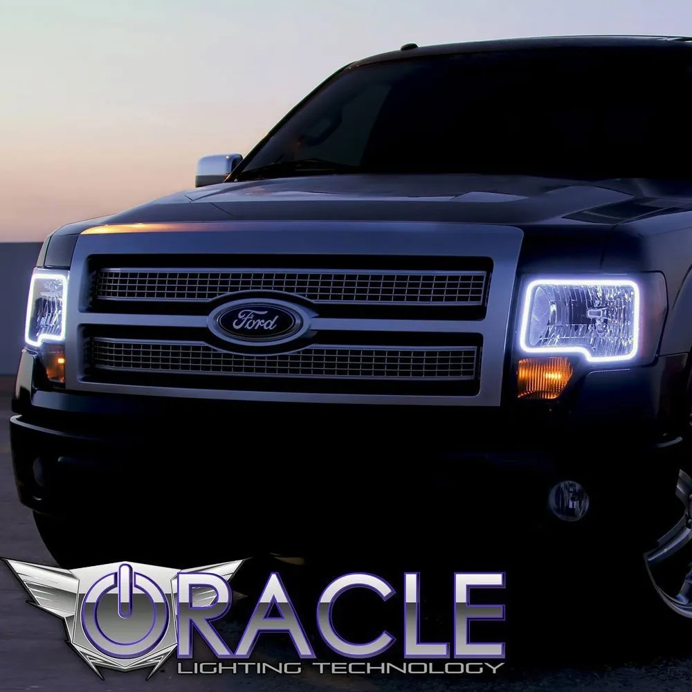 Oracle LED Headlight Halo Kit Ford F150 / Raptor (2009-2014) Multicolored