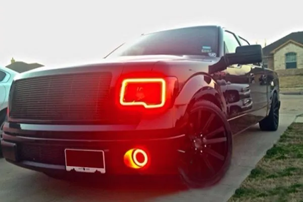 Oracle LED Headlight Halo Kit Ford F150 / Raptor (2009-2014) Multicolored