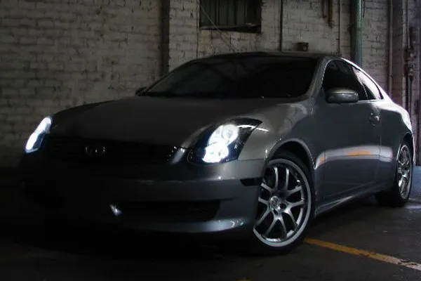 Oracle LED Headlight Halo Kit Infiniti G35 Coupe (2006-2007) Multicolored