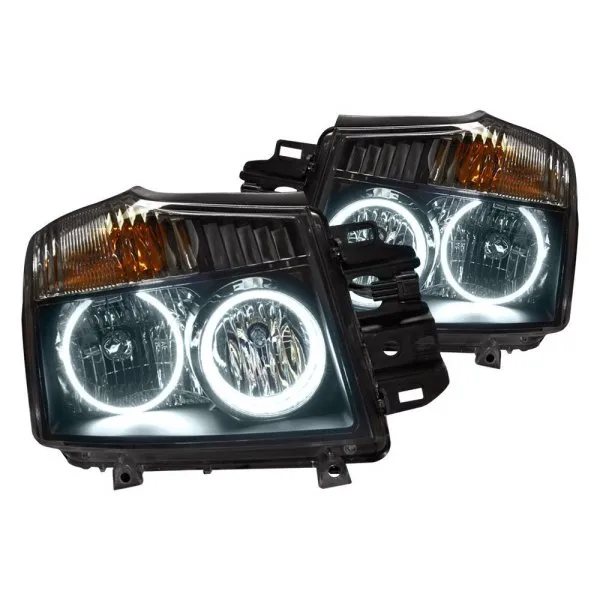 Oracle LED Headlight Halo Kit Nissan Titan (2004-2007) Multicolored RGB