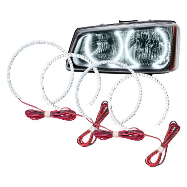 Oracle LED Headlight Halo Rings Chevy Silverado (2003-2006) Multicolored RGB