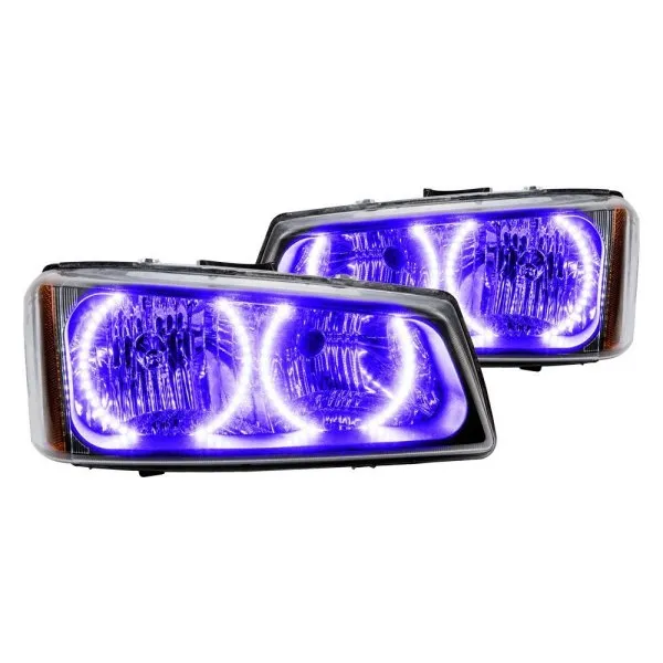 Oracle LED Headlight Halo Rings Chevy Silverado (2003-2006) Multicolored RGB