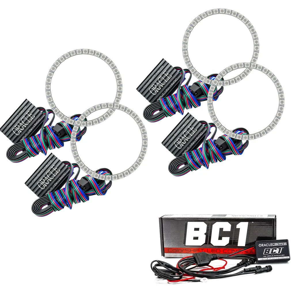 Oracle LED Headlight Halo Rings Chevy Suburban (2007-2014) Multicolored RGB