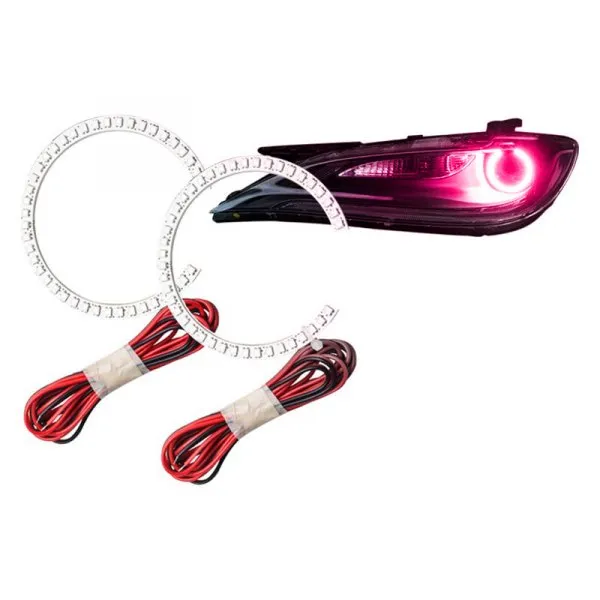 Oracle LED Headlight Halo Rings Chrysler 200 (2015-2017) Multicolored RGB