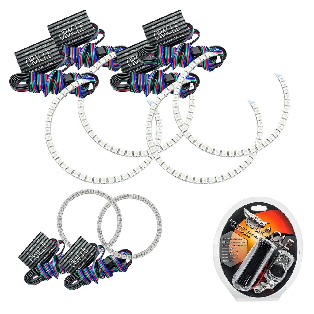 Oracle LED Headlight Halo Rings Dodge Charger (2005-2010) Multicolored