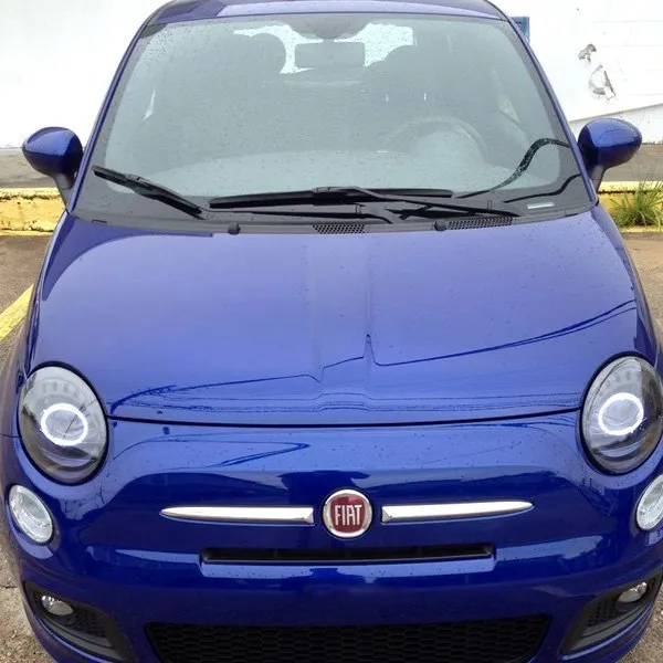Oracle LED Headlight Halo Rings Fiat 500 (2012-2017) Multicolored