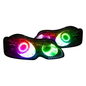 Oracle LED Headlight Halo Rings Jaguar XF (2008-2010) Multicolored RGB