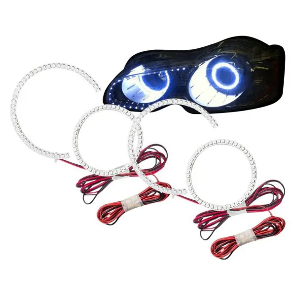 Oracle LED Headlight Halo Rings Jaguar XF (2008-2010) Multicolored RGB