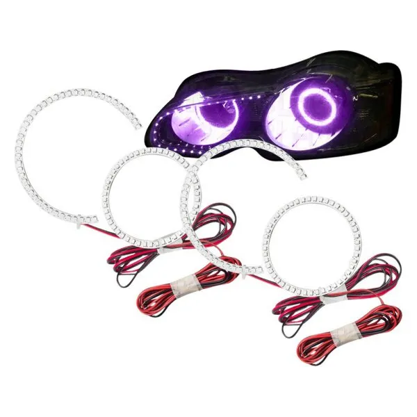 Oracle LED Headlight Halo Rings Jaguar XF (2008-2010) Multicolored RGB