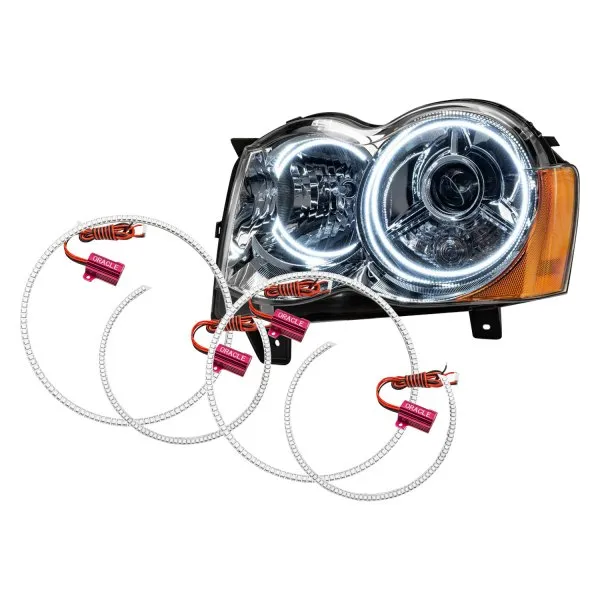 Oracle LED Headlight Halo Rings Jeep Grand Cherokee (2008-2010) Multicolored RGB