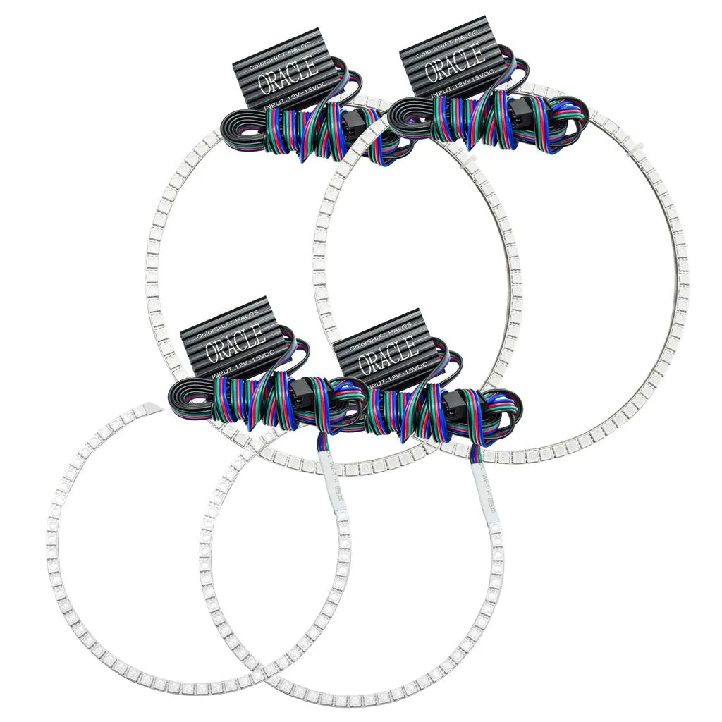 Oracle LED Headlight Halo Rings Jeep Grand Cherokee (2008-2010) Multicolored RGB