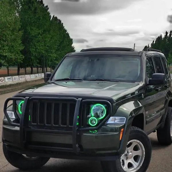 Oracle LED Headlight Halo Rings Jeep Liberty (2008-2013) White / Amber / ColorSHIFT RGB