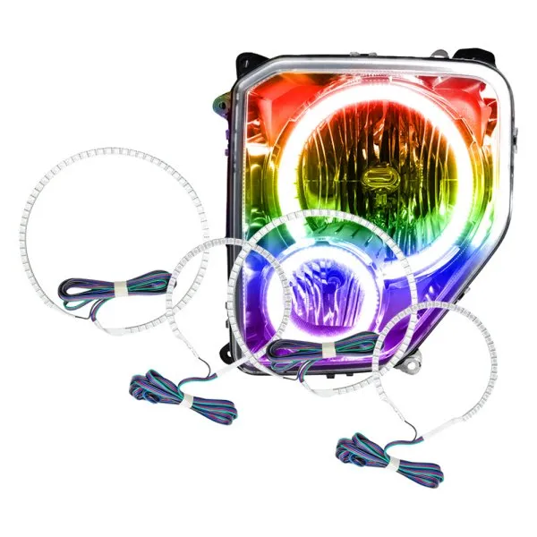 Oracle LED Headlight Halo Rings Jeep Liberty (2008-2013) White / Amber / ColorSHIFT RGB