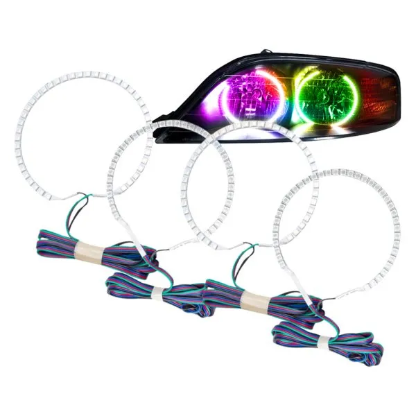Oracle LED Headlight Halo Rings Lincoln LS (2000-2002) Multicolored RGB