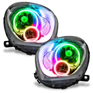 Oracle LED Headlight Halo Rings Mini Cooper Countryman (2011-2015) Multicolored