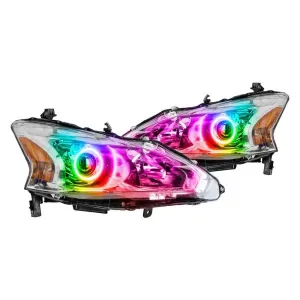 Oracle LED Headlight Halo Rings Nissan Altima Sedan (2013-2015) Multicolored