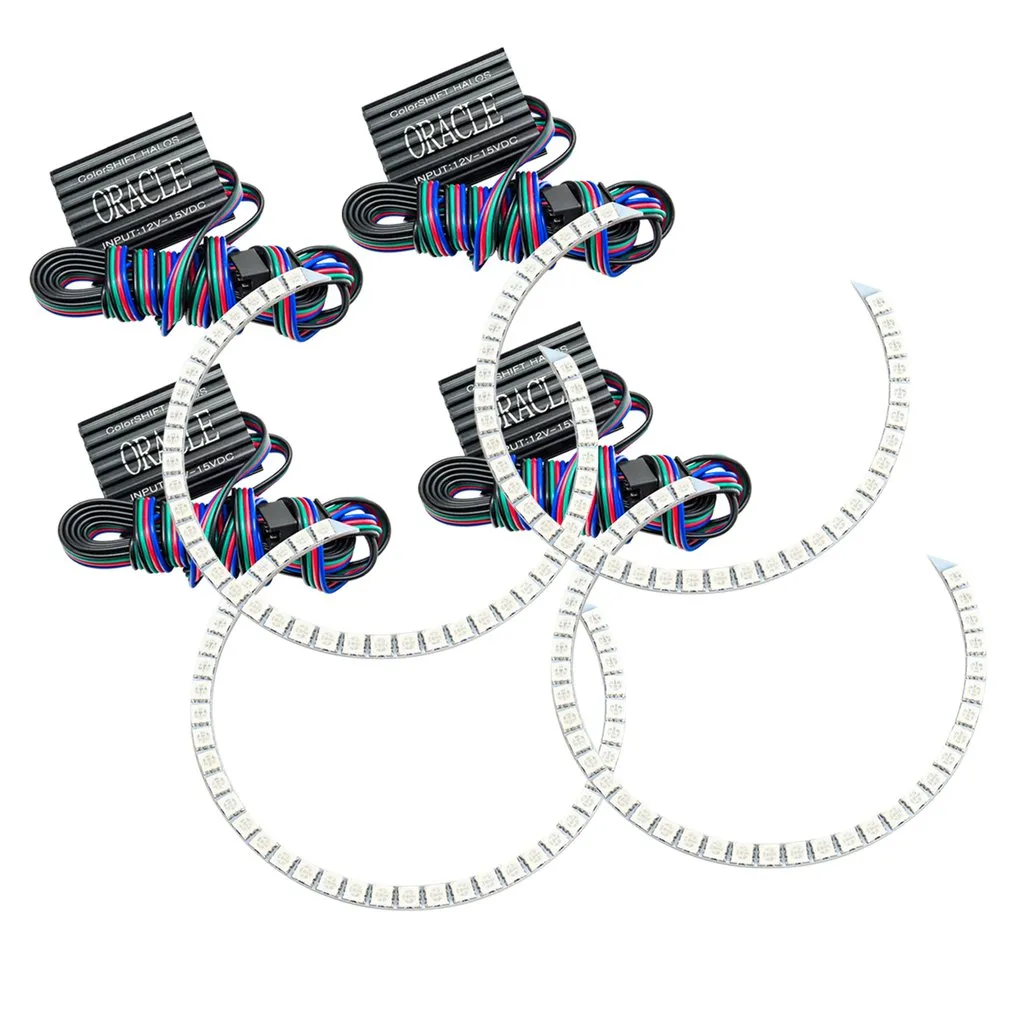 Oracle LED Headlight Halo Rings Scion tC (2005-2007) Multicolored ColorSHIFT