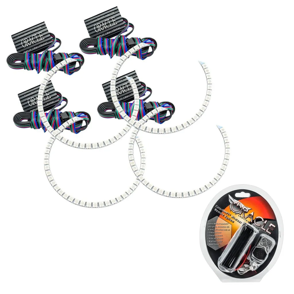Oracle LED Headlight Halo Rings Scion tC (2005-2007) Multicolored ColorSHIFT