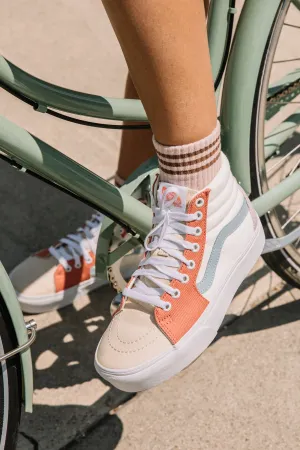 Pastel Block Sk8-Hi Platform