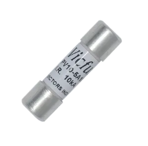 PV10-8A1000VDCgPV, AEO 10.3x38 GpV Solar Fuse 8Amp, 1000VDC @ 10kA, UL2579, IEC 60269, GB13539