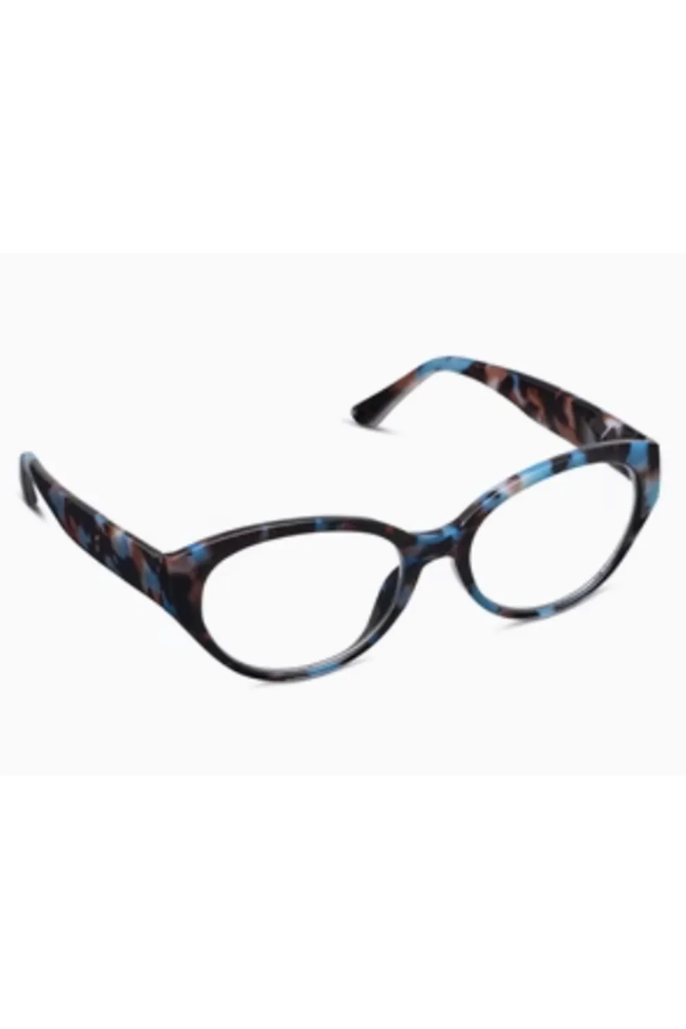 Reading Glasses - Sloane Light Blue Botanico