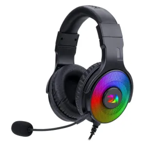 Redragon Pandora Usb 3.5mm Aux | Vitrual 7.1 | Rgb | In Line Controller Gaming Headset Black Rd H350 Rgb 1