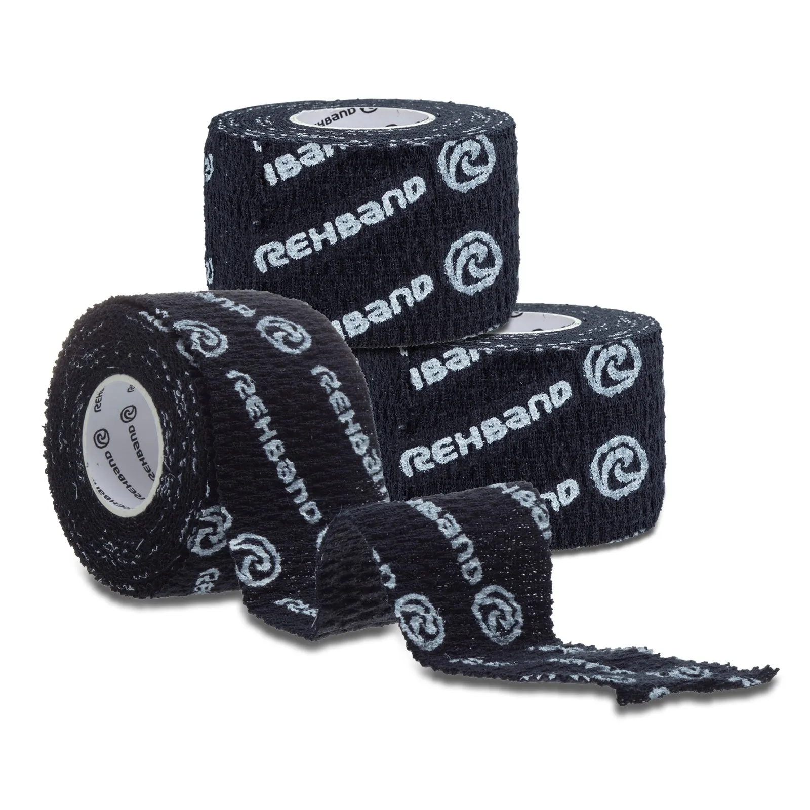 Rehband RX Athletic Power Wrap 38mm Black 3 Pack