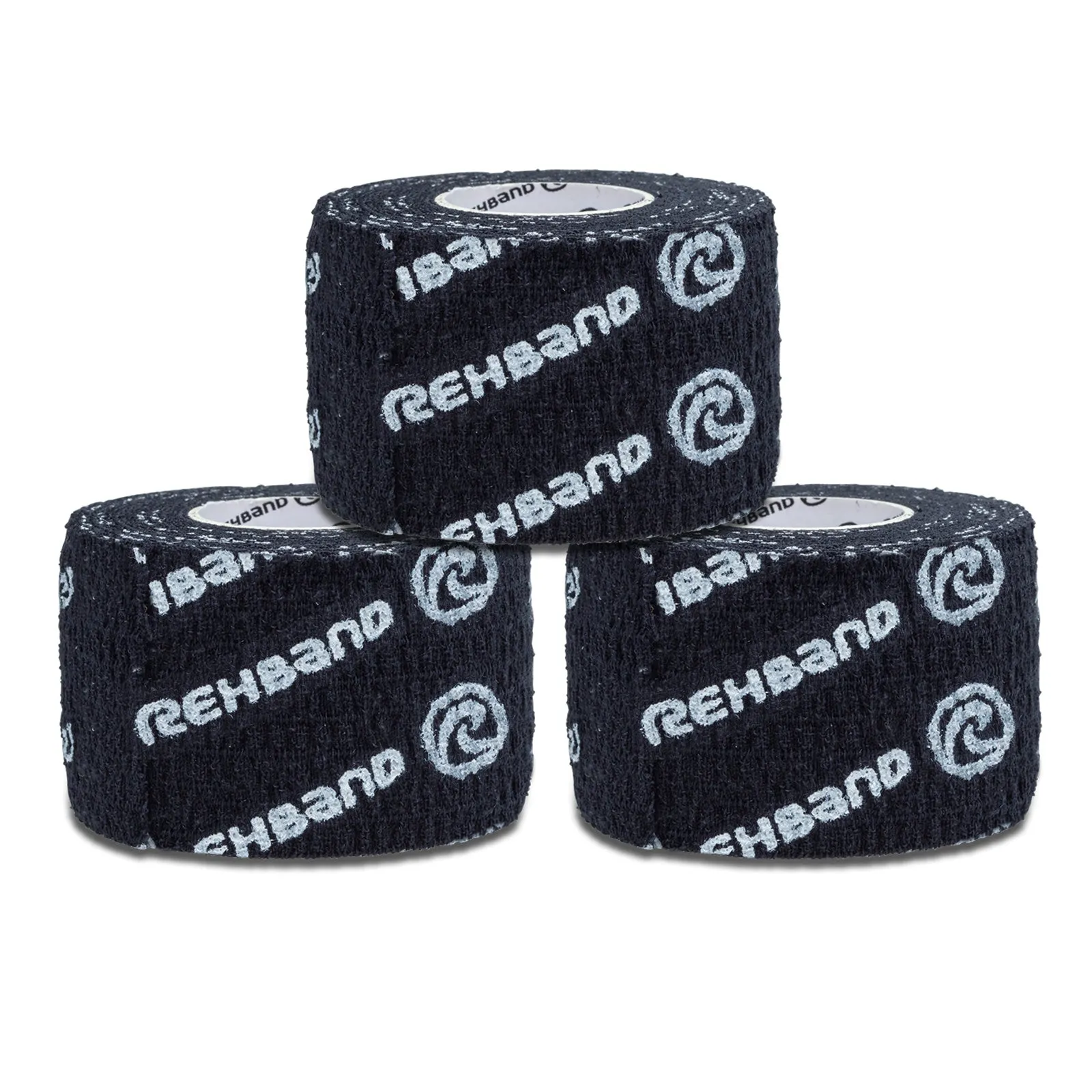 Rehband RX Athletic Power Wrap 38mm Black 3 Pack