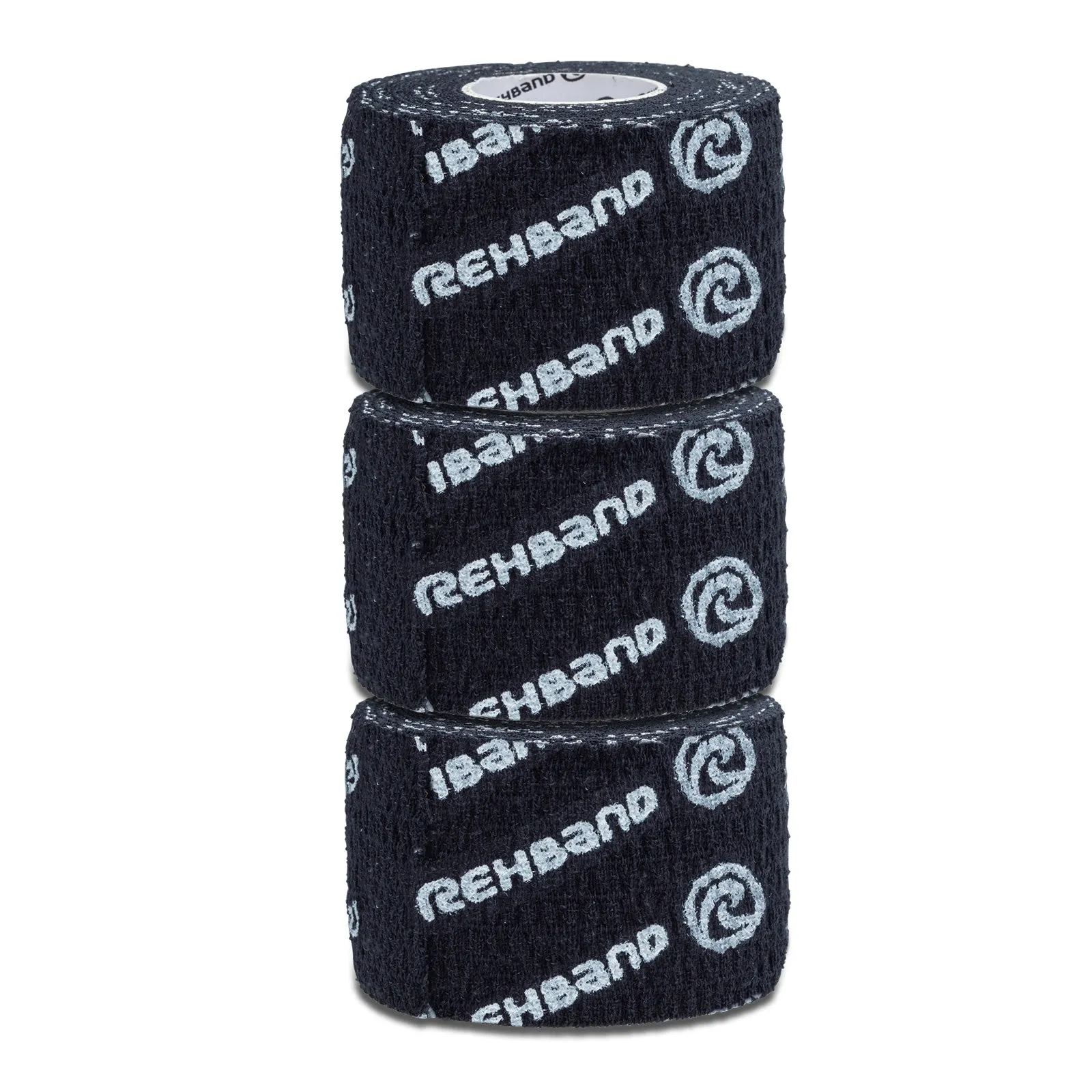 Rehband RX Athletic Power Wrap 38mm Black 3 Pack