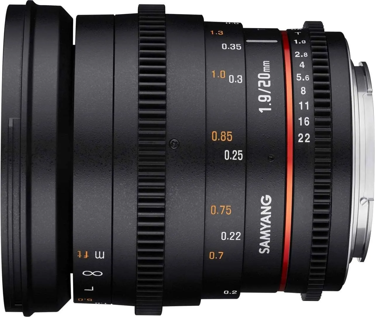 Samyang 20mm T1.9 VDSLR UMC II Nikon Full Frame Video Lens