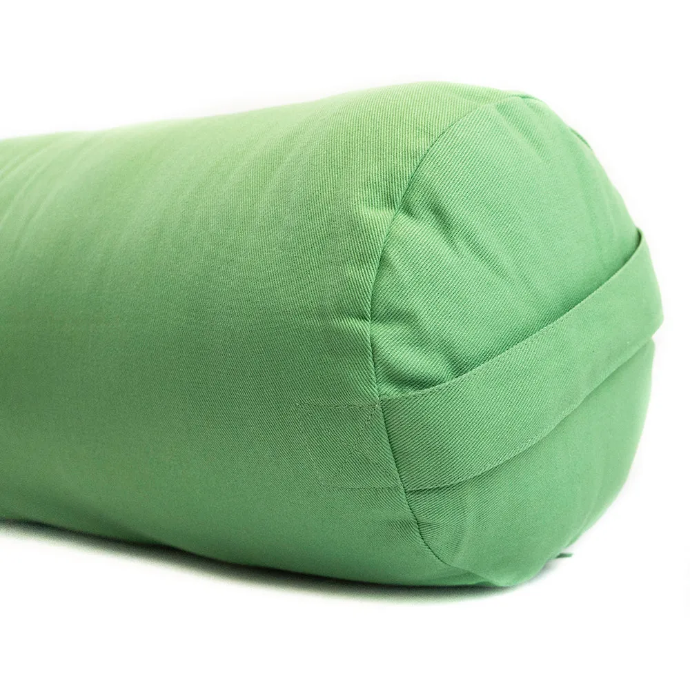 Supportive Round Cotton Yoga Bolster