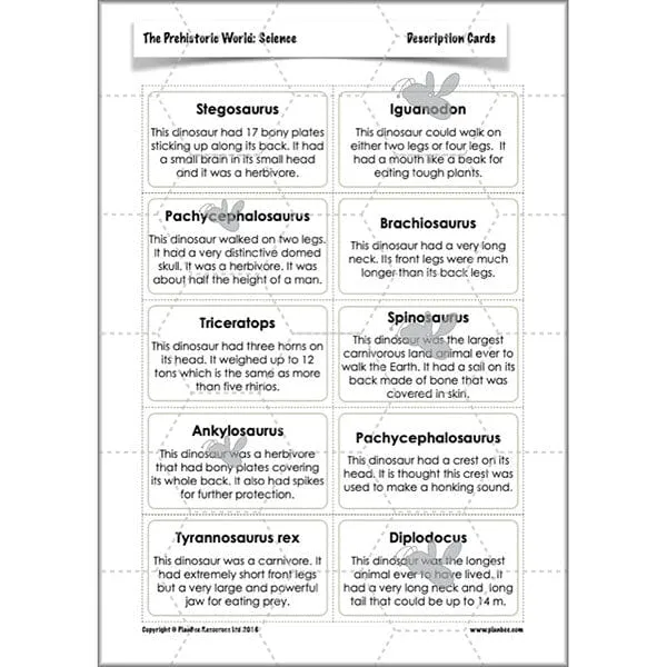 The Prehistoric World Topic (Stone Age to Iron Age)